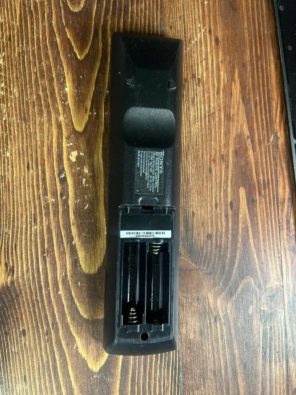 Sony PS3 Blu-ray Remote Control CECH-ZRC1U Black UNTESTED - Picture 2 of 2